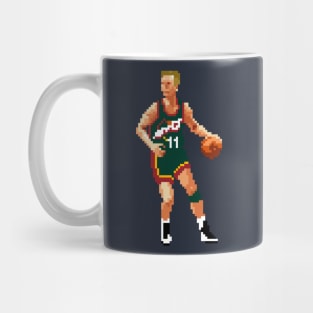 Detlef Schrempf Pixel Dribble Mug